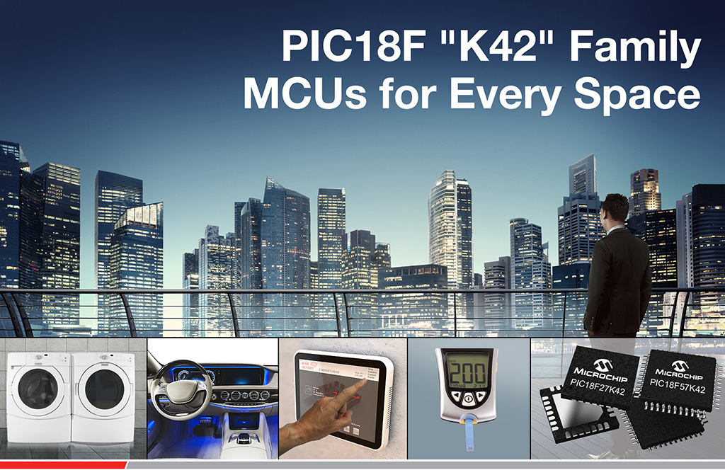 PIC18 MCU K42 ファミリー