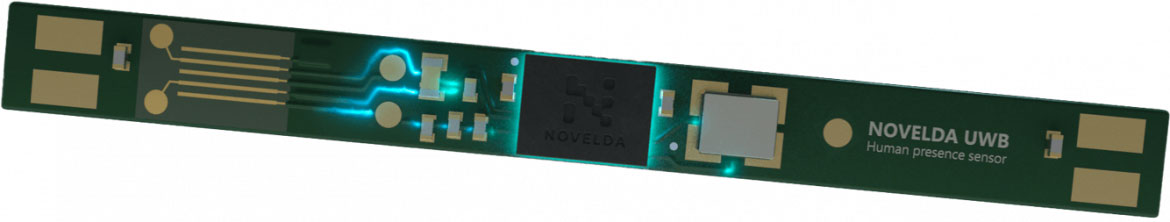 NOLVELDA 社 UWB センサーのイメージ
