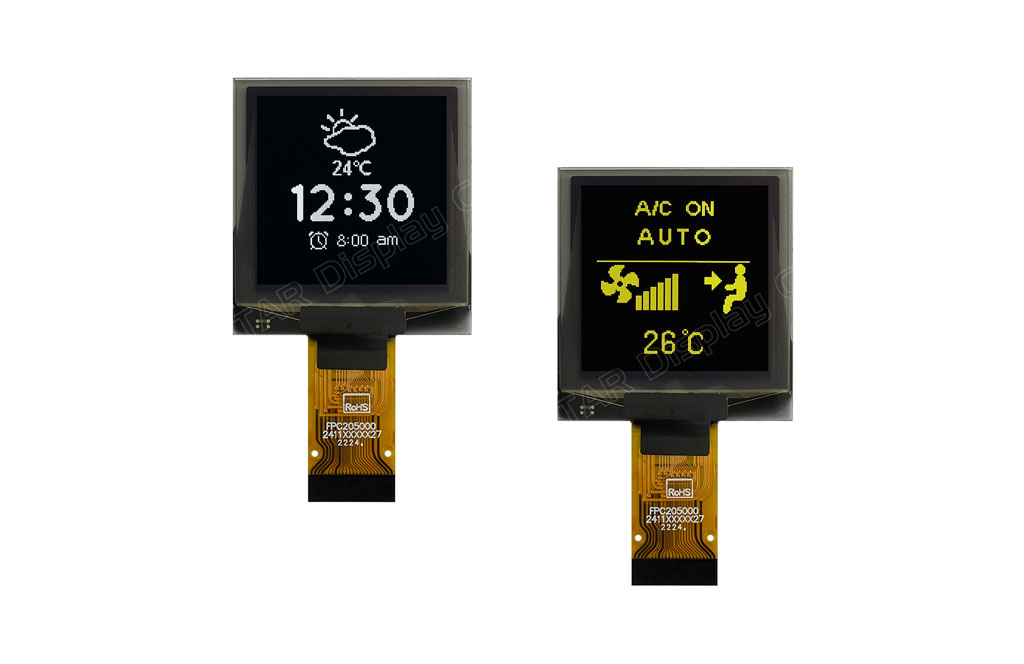 グレースケール COG OLED WEO128128H グレースケール COG OLED WEO128128H