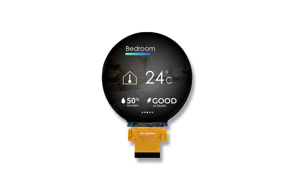 丸形ディスプレイモジュール WFN0276A2T0YADNN000 丸形ディスプレイモジュール WFN0276A2T0YADNN000